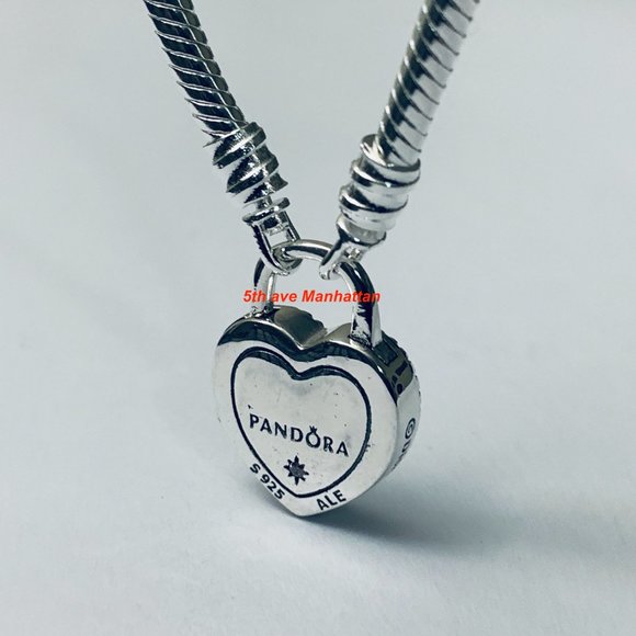 NEW Authentic Pandora Silver Bracelet Fantasyland Castle Heart Bracelet - Picture 4 of 7